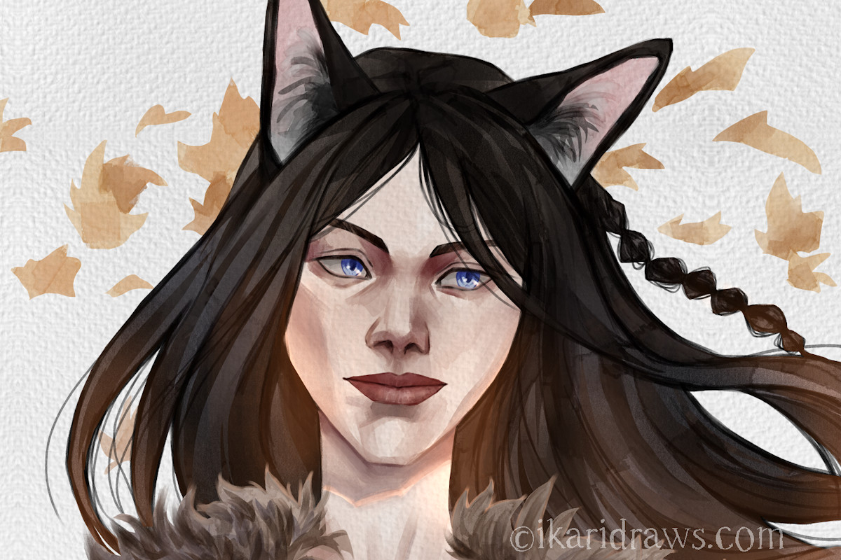 Catgirl portrait